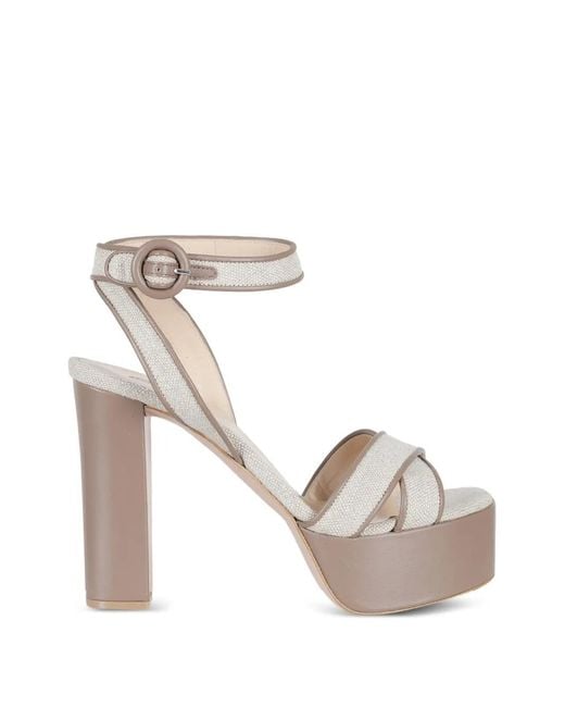Roberto Festa White Luanda Sandals