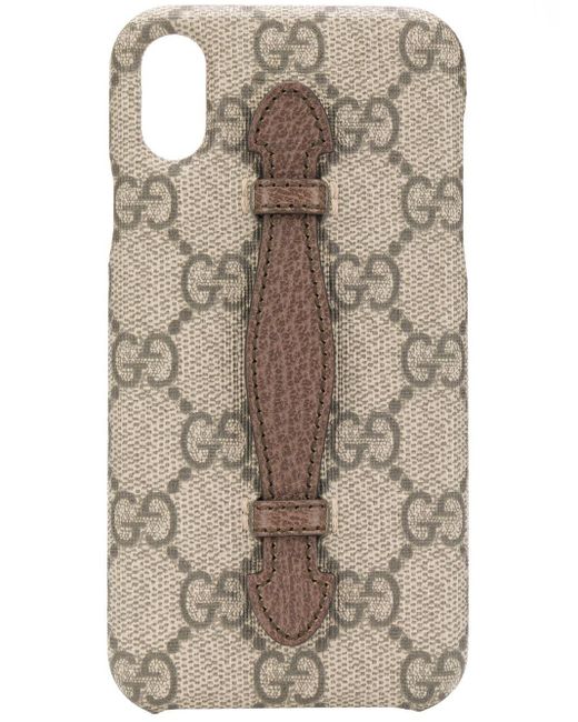 Gucci Multicolor GG Pattern Iphone Xs Case for men
