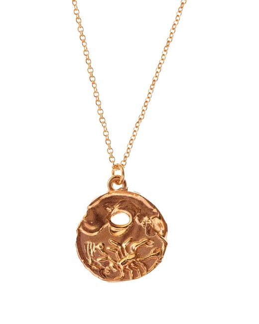 Alighieri White The Scorpio Medallion Necklace