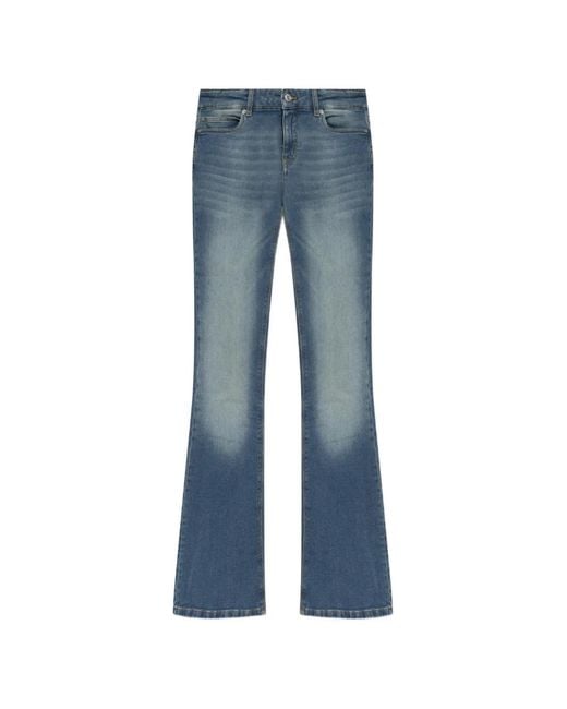 Zadig & Voltaire Blue Eclipse Whiskered-Effect Jeans
