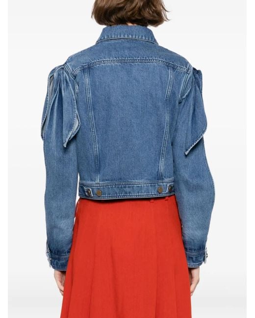 Gabriela Hearst Blue Briella Jacket