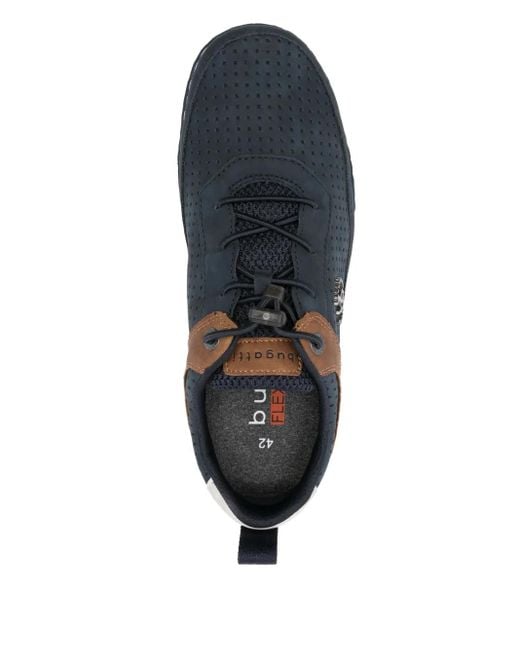 Bugatti Blue Low-Top Sneakers for men