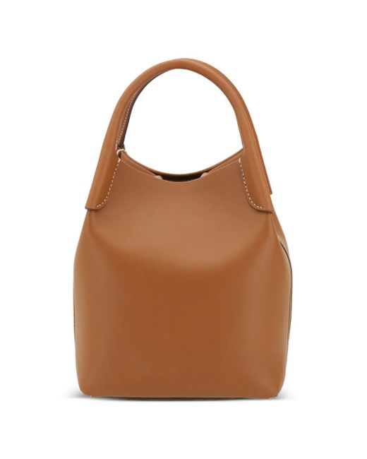 Loro Piana Brown Small Bale bucket bag