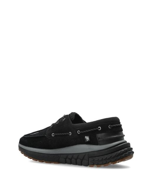 メンズ Paul Smith レースアップ デッキシューズ Black