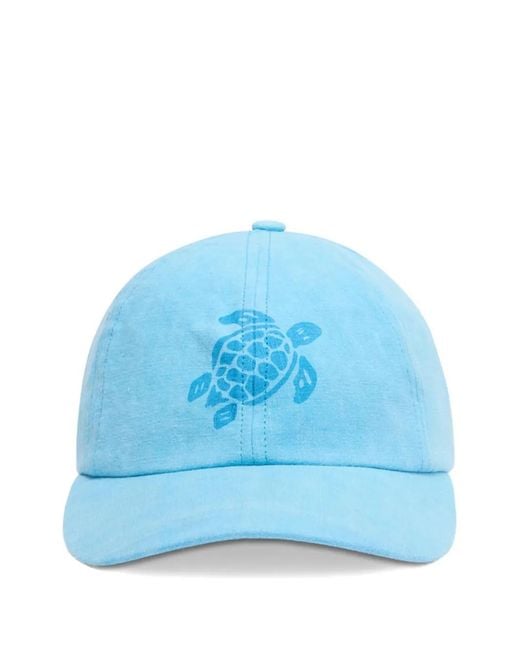 Vilebrequin Hut Mit Schildkröten-Print in Blue für Herren