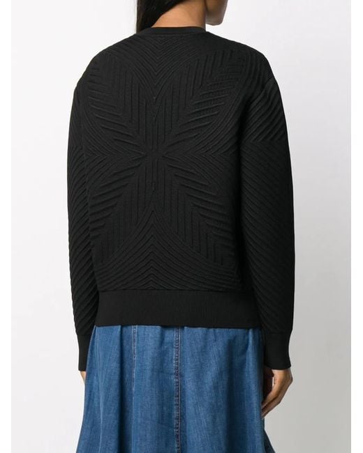 Alexander McQueen アレキサンダー・マックイーン パターン プルオーバー Black