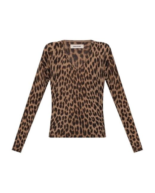 Zadig & Voltaire Brown Rivy Sweater