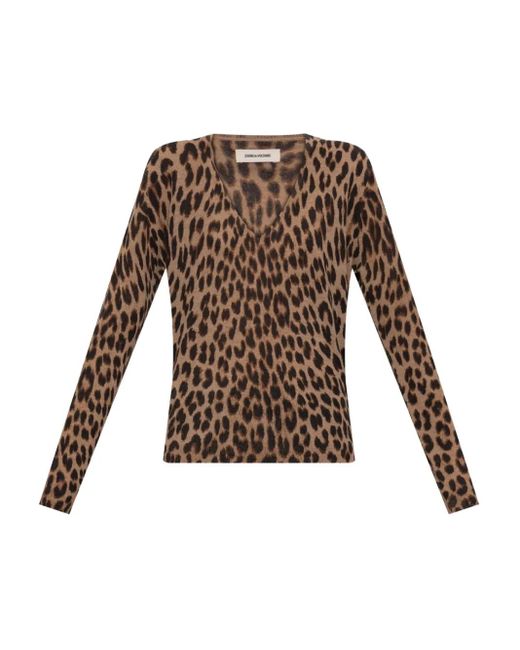 Zadig & Voltaire Brown Rivy Sweater