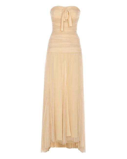 Aniye By Natural Raquel Tulle Maxi Dress