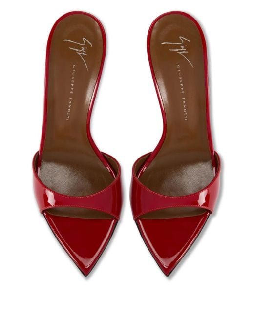 Giuseppe Zanotti Red 90Mm Intriigo Sandals