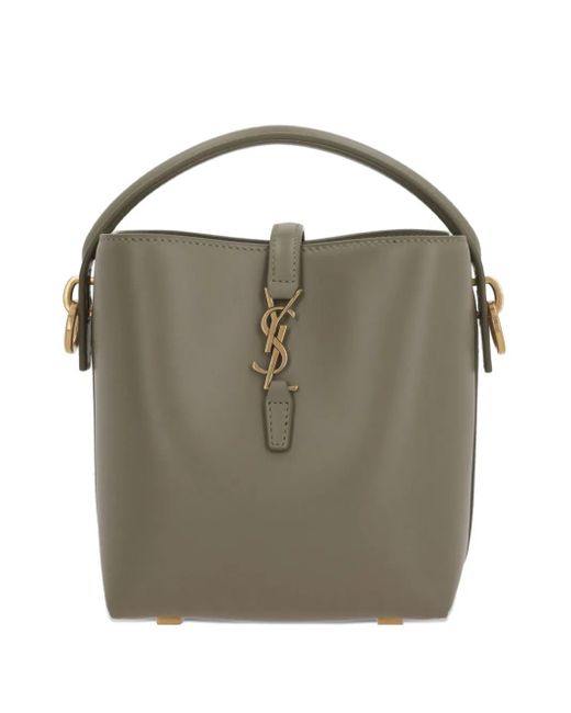 Saint Laurent Green Le 37 Mini Tote Bag
