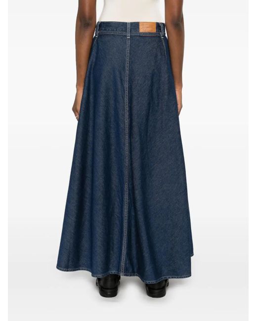 Levi's Maxi-Rok in het Blue