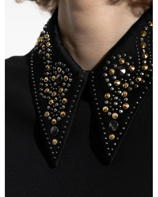 Versace Black Blouses