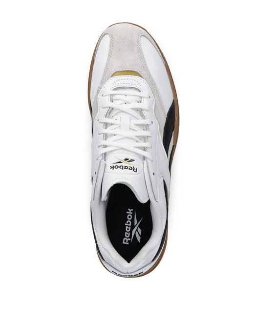 Reebok White Hammer Street Sneakers