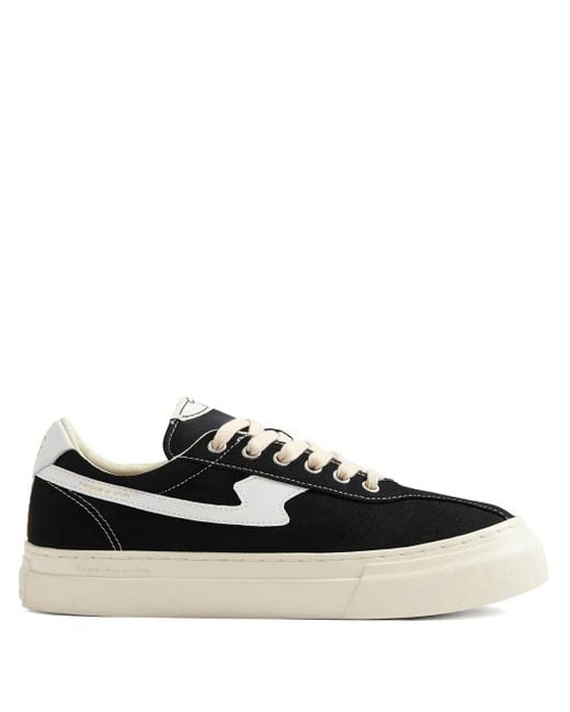 Stepney Workers Club S-Strike Low-Top Sneakers Met Vlakken in het Black voor heren