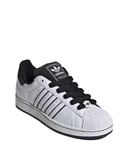 Adidas White Superstar Ii "Cloud/Cloud/Core" Sneakers for men