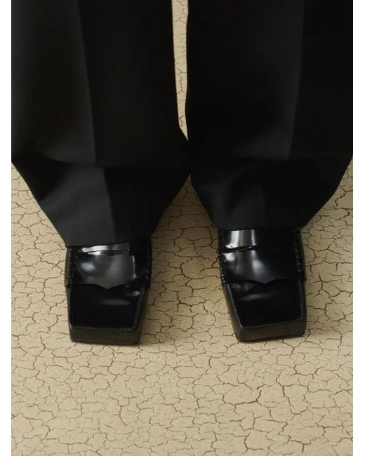 Jacquemus Black Les Carré Loafers for men