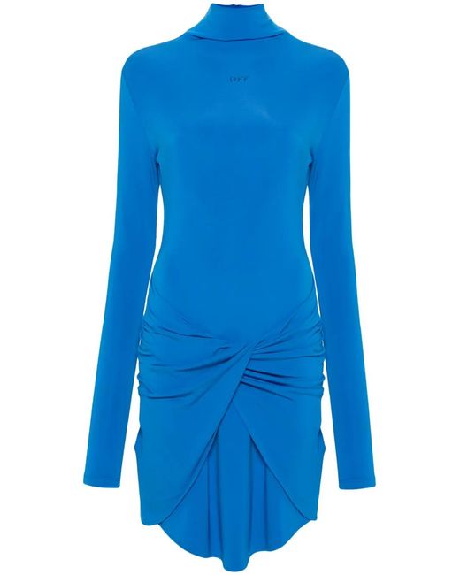 Off-White c/o Virgil Abloh Blue Off- Dresses