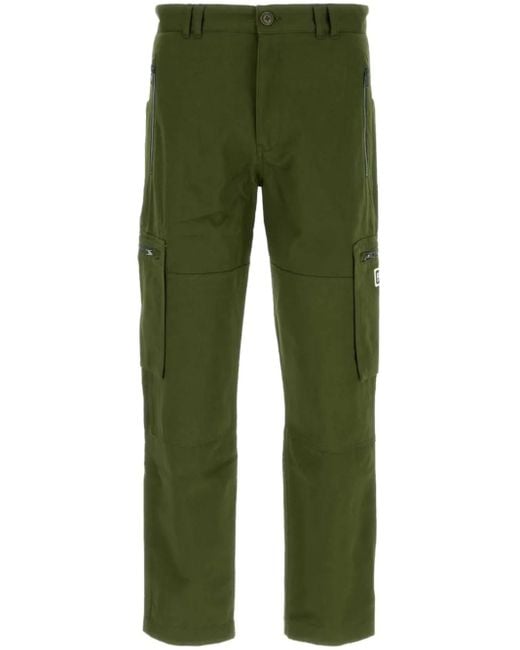 KENZO Green Trousers for men