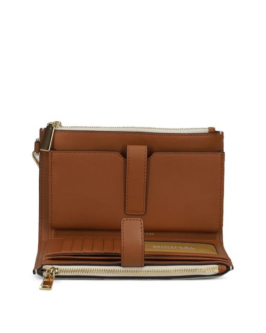 MICHAEL Michael Kors Gray Jet Set Logo Wallet