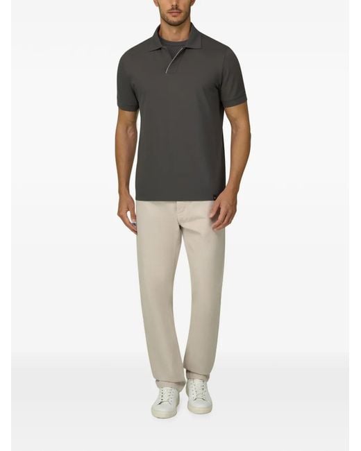 Boggi Gray Polo for men