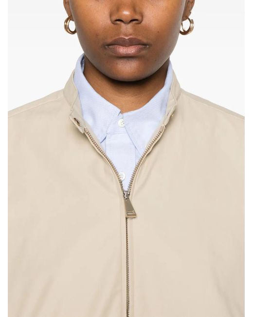 Moncler Natural Light Cotton Blended Jacket