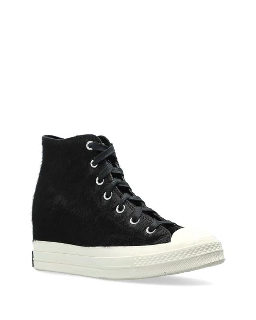 Converse Black Chuck 70 Wedge Sneakers