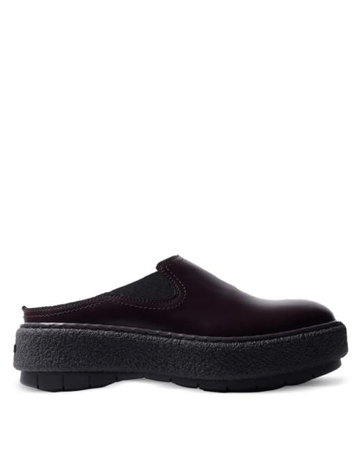 Sunnei Black Cemento Slippers