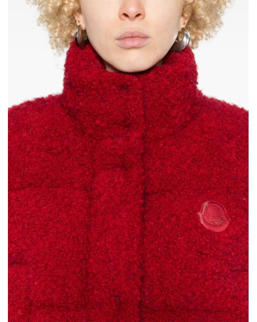 Moncler Red Cytinelle Puffer Jacket