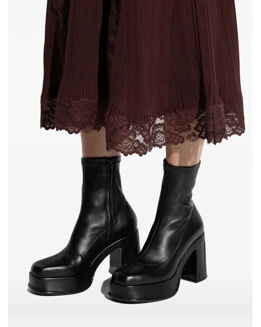 Jimmy Choo Black Bottines Hadi Ab En Cuir