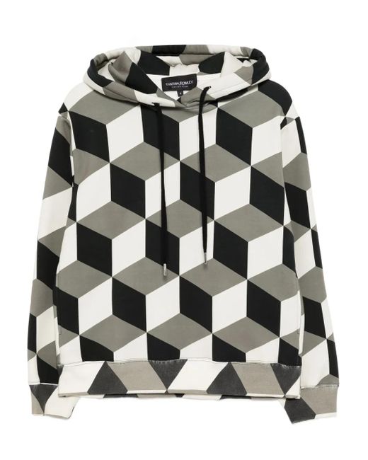 Cynthia Rowley Black The Illusion Hoodie
