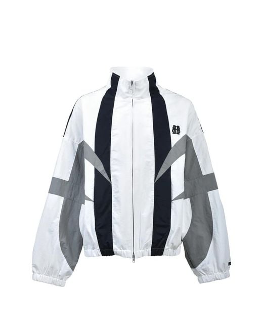 BREATH Blue Colourblock Jacket for men
