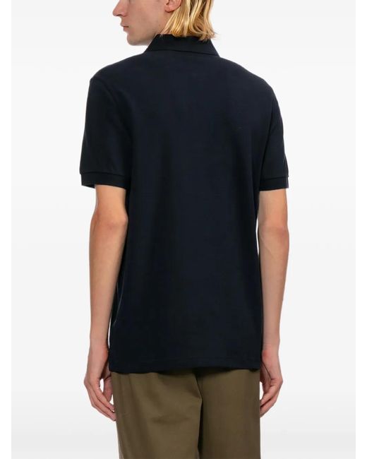 Fred Perry Blue Logo-Embroidered Polo Shirt for men