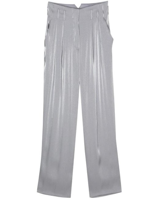 Pantalon à coupe droite Genny en coloris White
