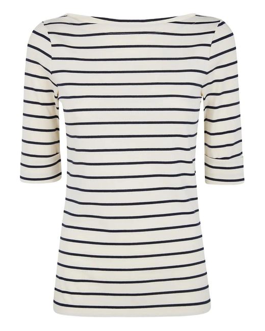 Ralph Lauren Gray "Judy" Mid Sleeves T-Shirt