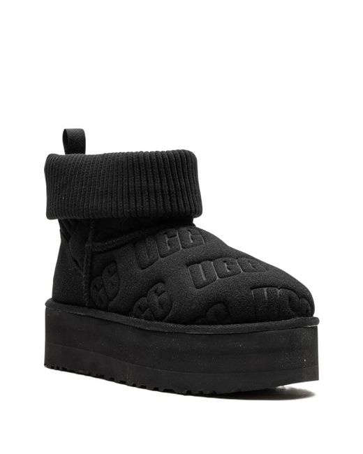 Ugg Black Classic Mini Platform Boots