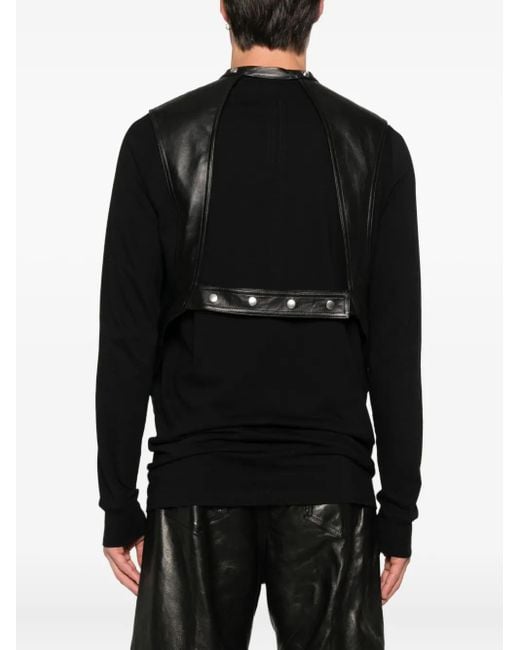 Vests Rick Owens de hombre de color Black