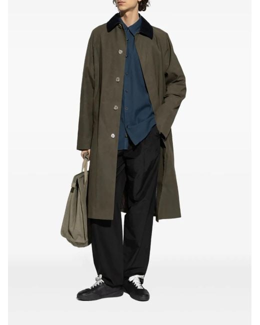Rag & Bone Blue Textured Button-Up Shirt for men