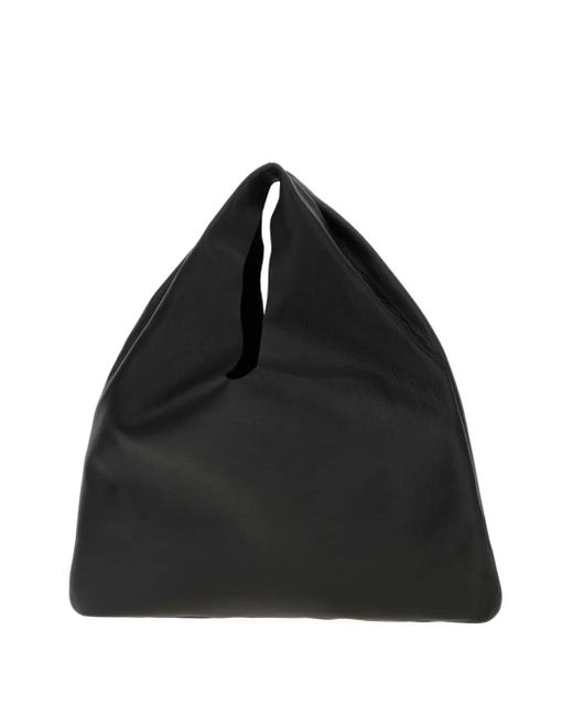 The Row Black Small Bindle Tote Bag