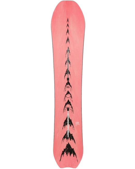 Snowboard Deep Thinker di Burton Ak in Pink da Uomo