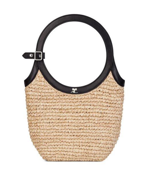 Courreges Natural Holly Schultertasche