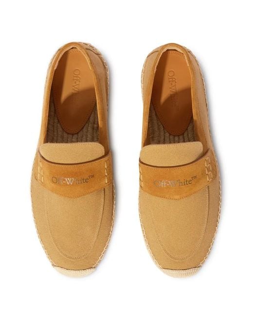 Off-White c/o Virgil Abloh Natural Prtofino Espadrilles for men