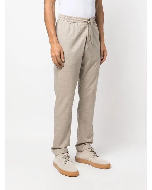 Billionaire Natural Jogging Drawstring Wool Trousers for men