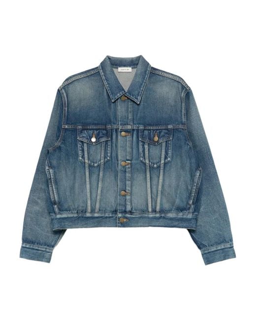Fear Of God Blue Trucker Denim Jacket for men