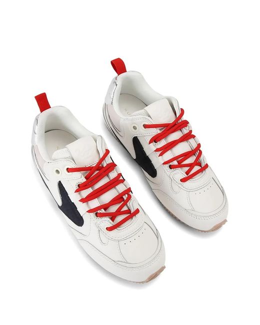 Kurt Geiger White Baskets K Slim Runner