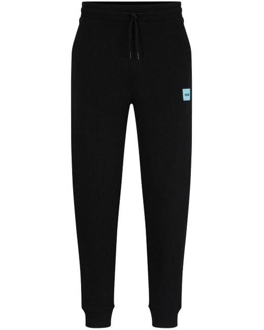 Pantaloni sportivi con logo di HUGO in Black da Uomo