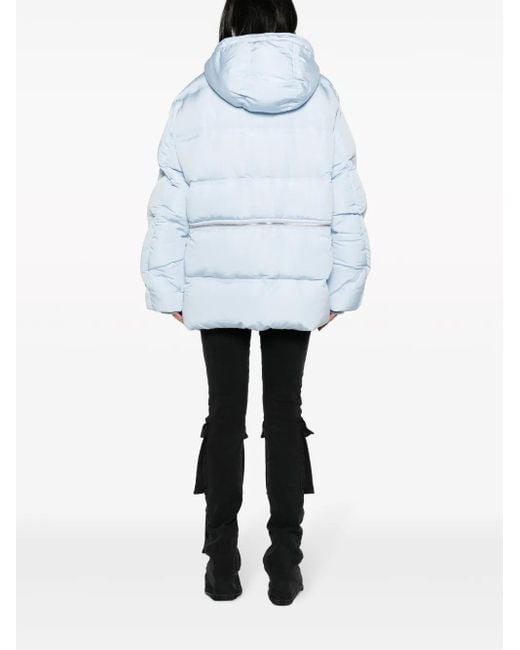 Dion Lee Welded Down パデッドジャケット Blue