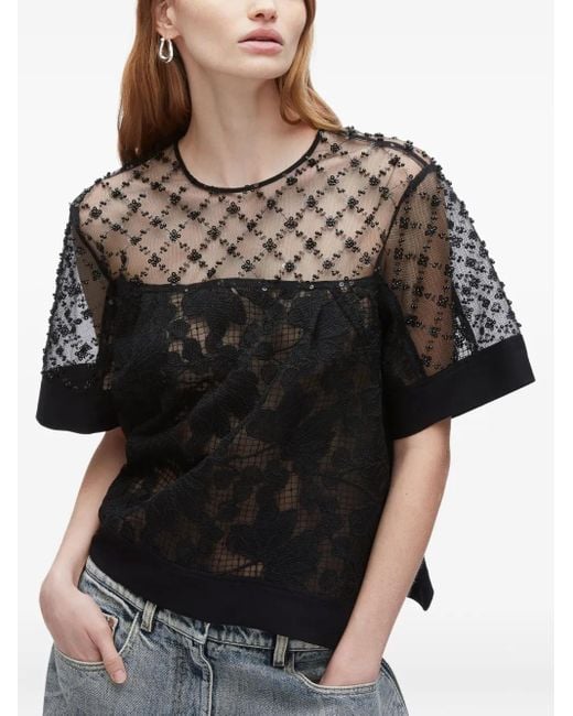 3.1 Phillip Lim ビーズ レーストップ Black
