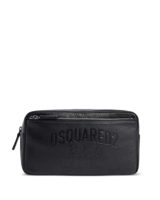 DSquared² Rebels Kulturbeutel in Black für Herren