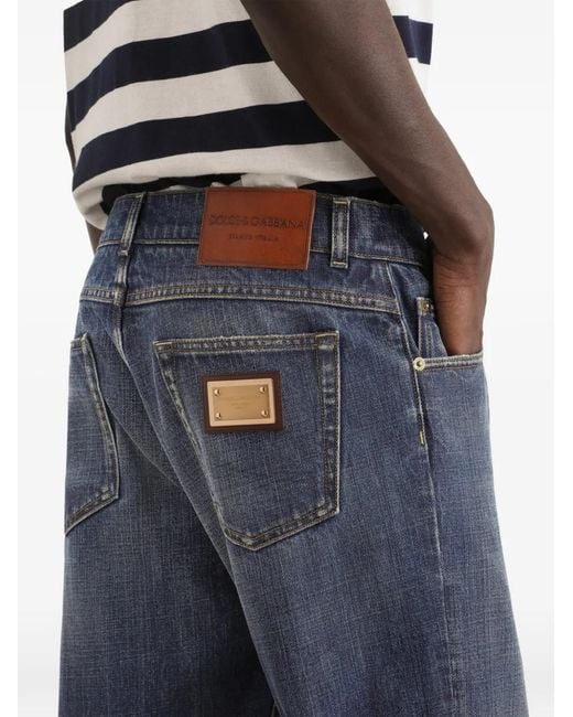 Vaqueros Capri Dolce & Gabbana de hombre de color Blue
